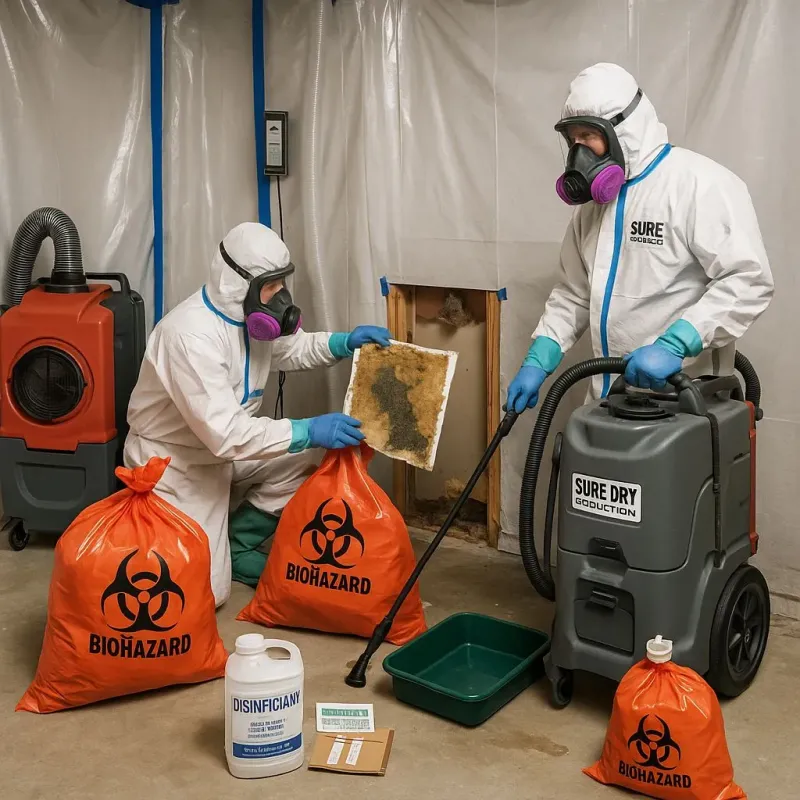 Contaminated Water Handling Protocols process in Gunter, TX